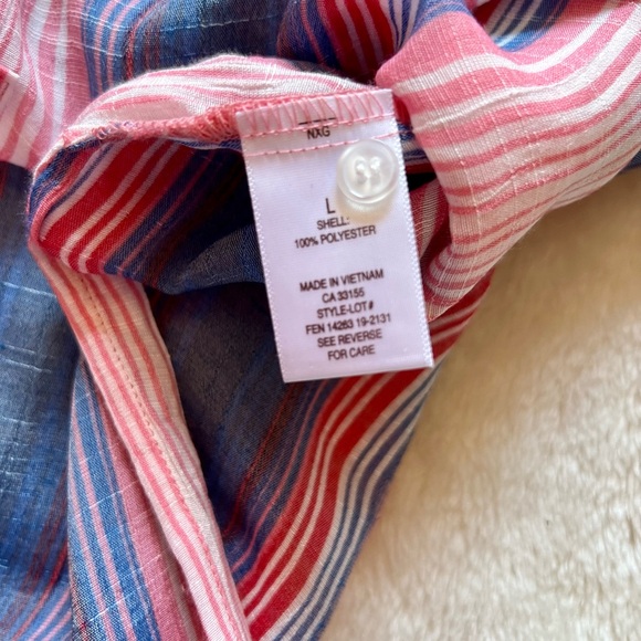 Ladies Blousology Sleeveless Button-front Tunic Top - Picture 7 of 10